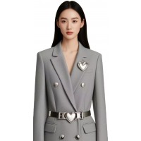 愛心紐扣